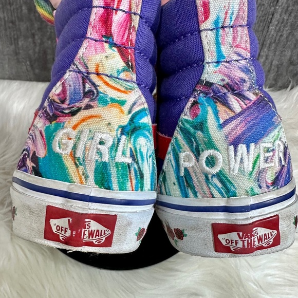 ⭐️Vans Sk8r Colorblock “Girl Power” Hi-Tops - Picture 7 of 13